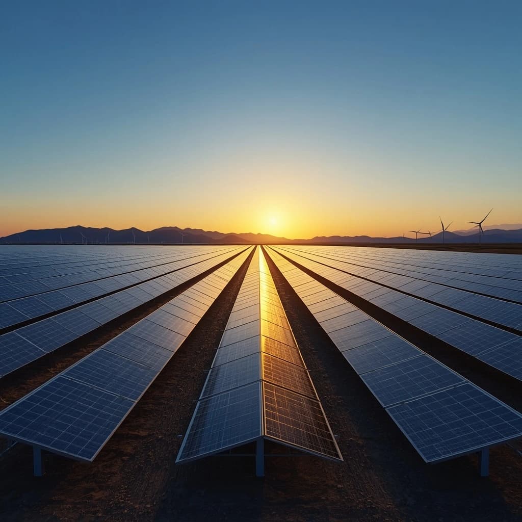 Solar panel installation